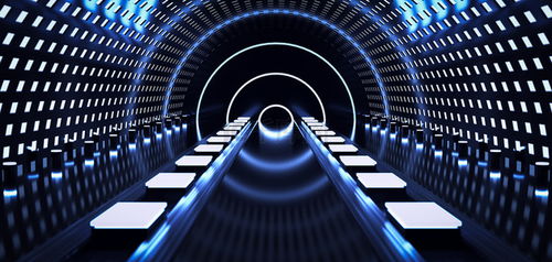 深藍色科技感背景圖片 深藍色科技感背景素材圖片 千庫網